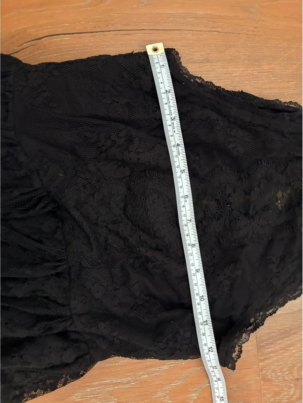 Free People 100% Rayon Lining Black Lace Sleeveless Dress Vintage Size Regular S